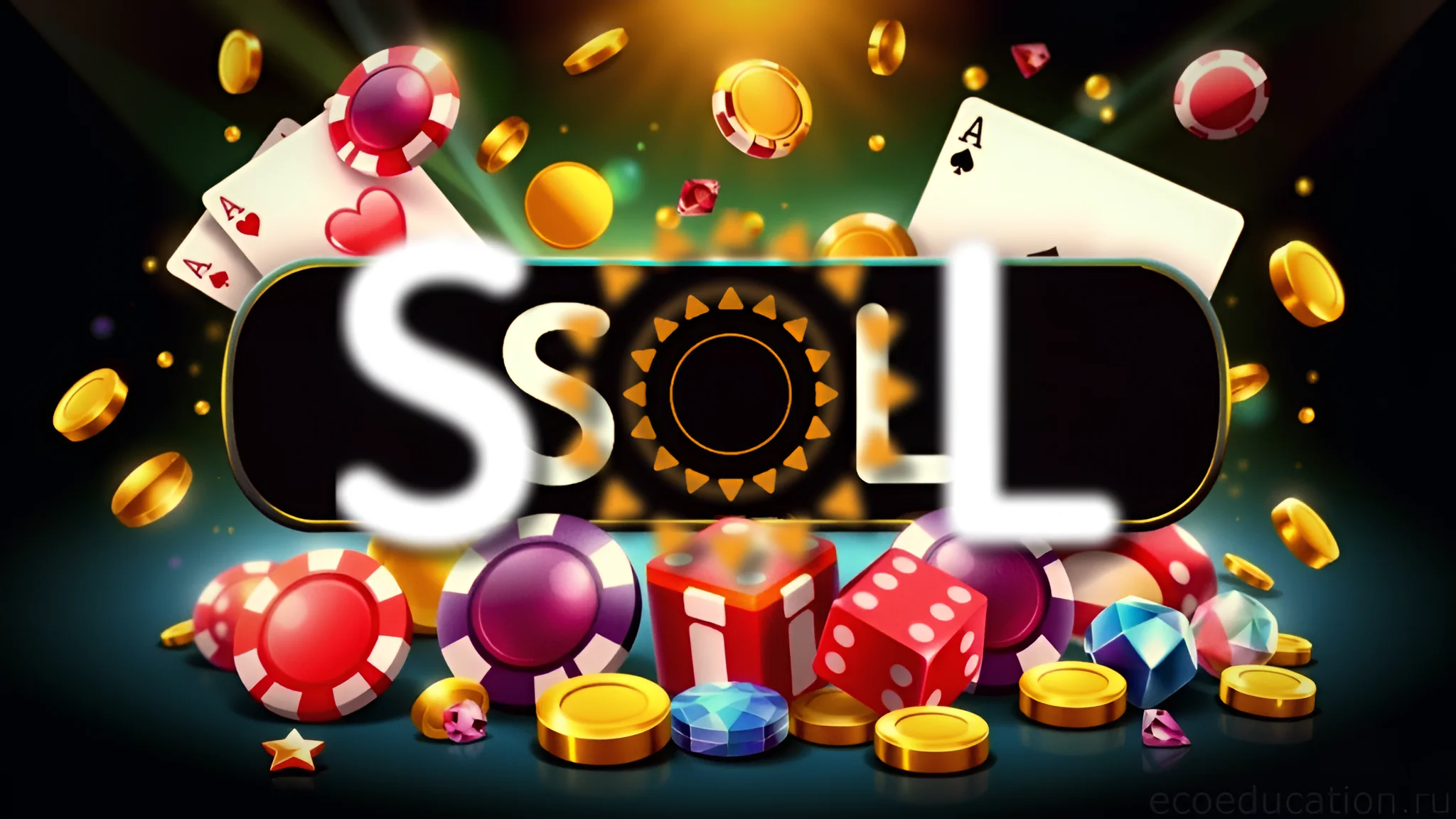 Sol Casino рабочее зеркало — welcome-бонус 100% + 500 FS